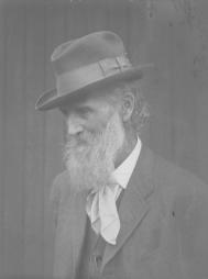 John Muir ca 1913 -- Photo by Herbert Gleason